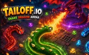 Tailoff.io: Snake Dragon Arena