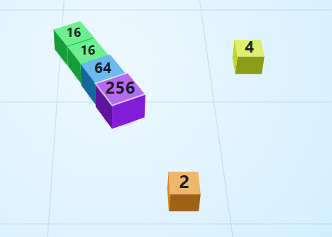 cube-snake-2048-game